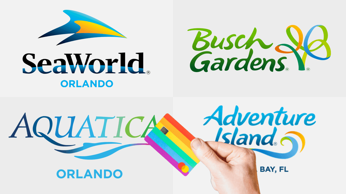 SeaWorld & Busch Gardens não aceitam mais papel moeda